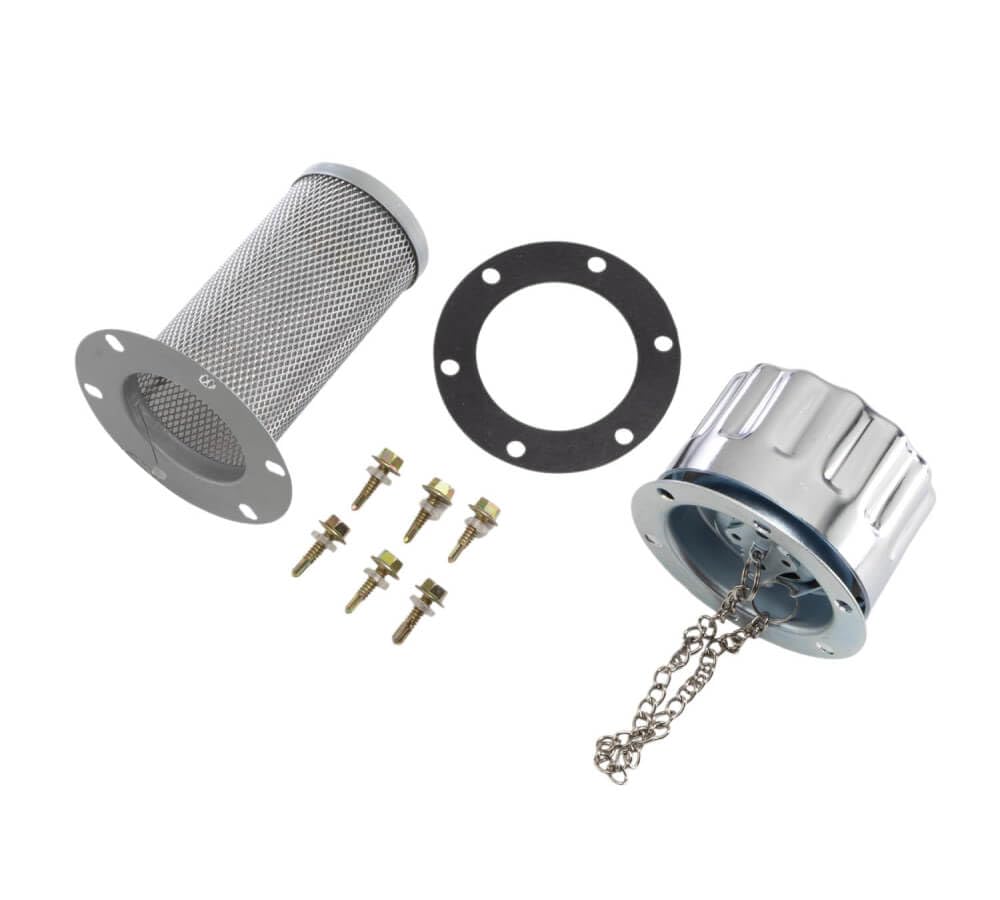 Carbon Steel Hydraulic Tank Breather Cap with Chain V17928