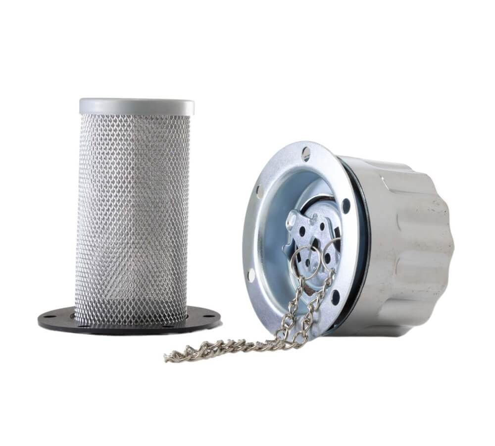 Carbon Steel Hydraulic Tank Breather Cap with Chain V17928