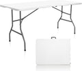 White Folding Table J549335