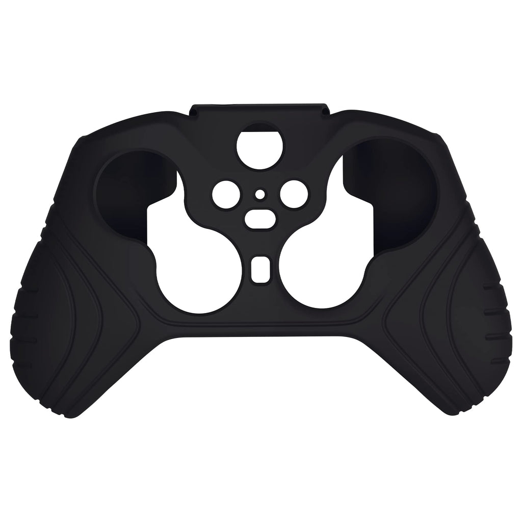 Anti Slip Silicone Case Cover for Xbox Elite Wireless Controller Series 2 with Thumb Grip Caps - Black R412