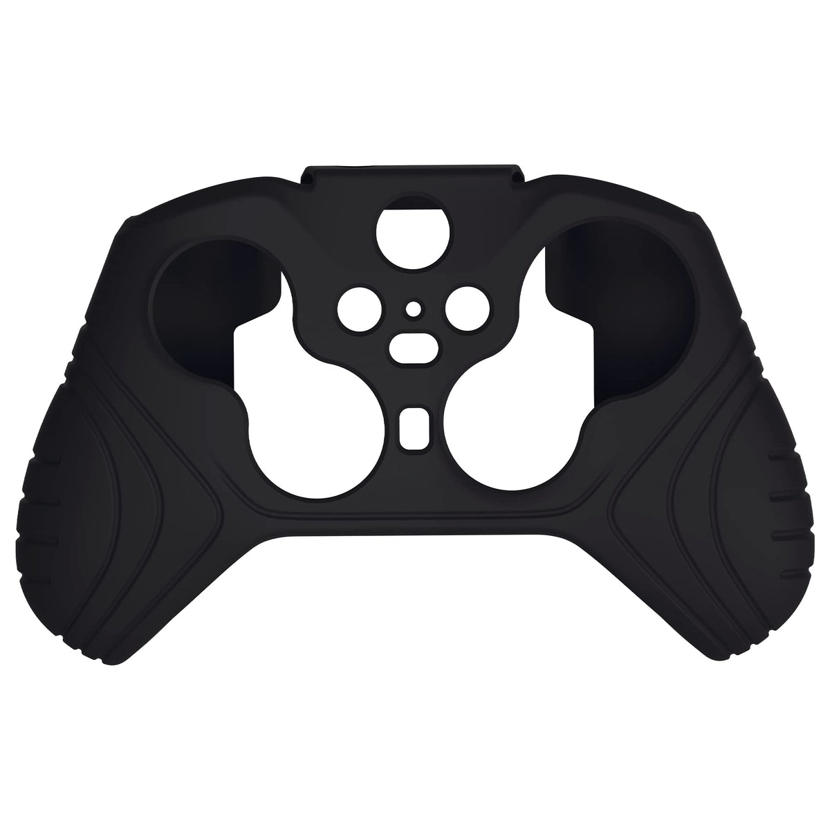 Anti Slip Silicone Case Cover for Xbox Elite Wireless Controller Series 2 with Thumb Grip Caps - Black R412