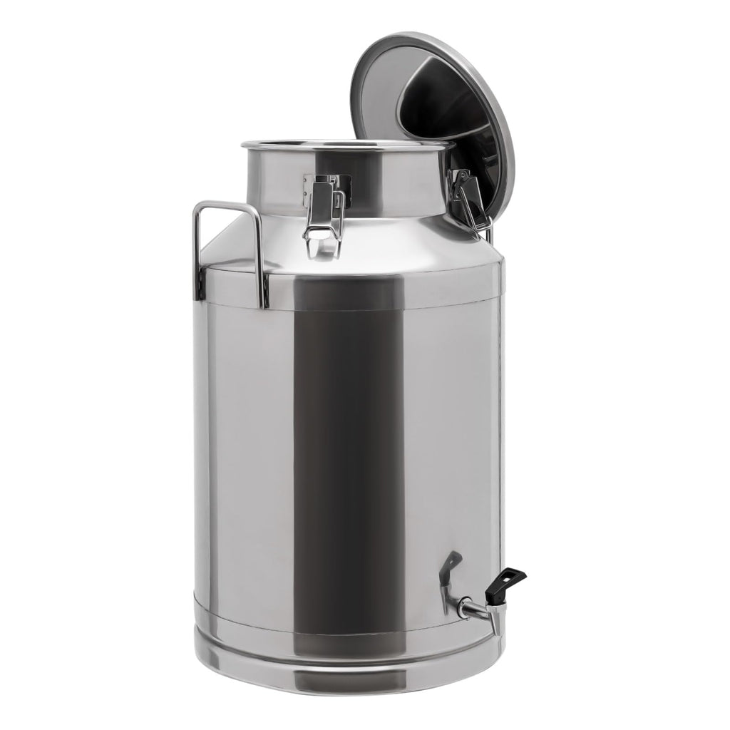 60L Stainless Steel Milk Can with Faucet A49252