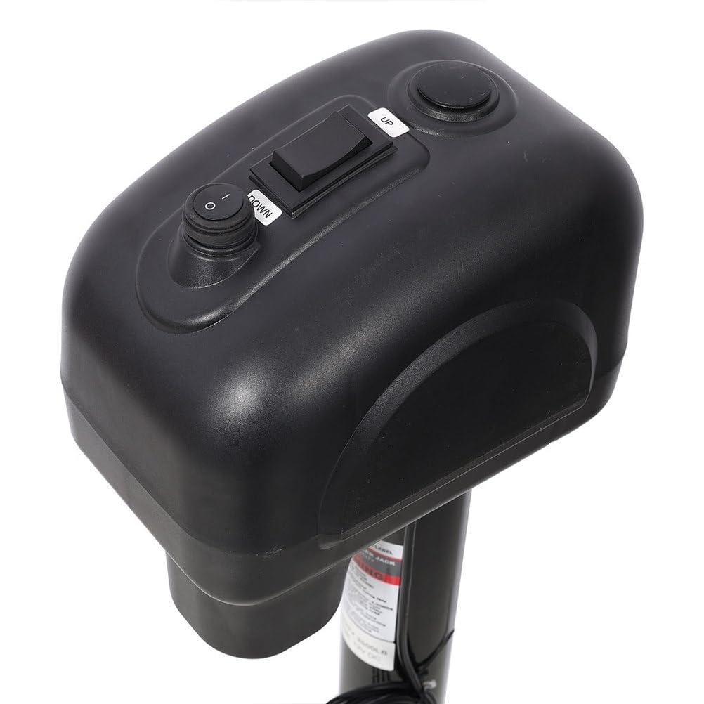 Electric Trailer Jack 3500 LBS 12V DC Power Tongue Jack with Adjustable Drop Leg Y9334