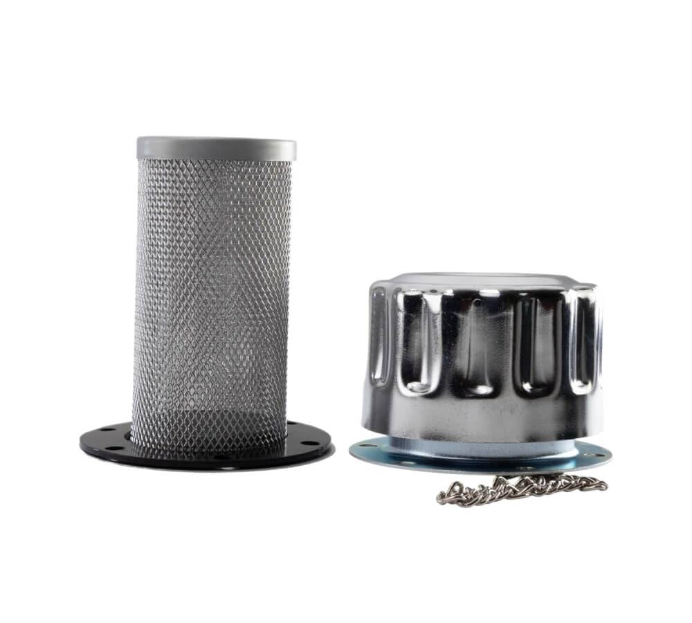 Carbon Steel Hydraulic Tank Breather Cap with Chain V17928