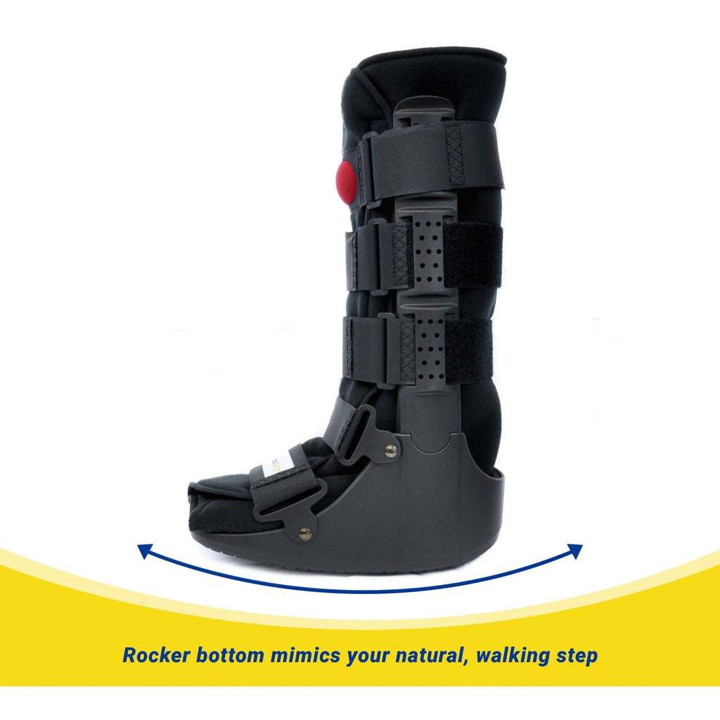 Tall CAM Walker Boot with Ankle & Foot Ice Pack Cold Wrap J6812