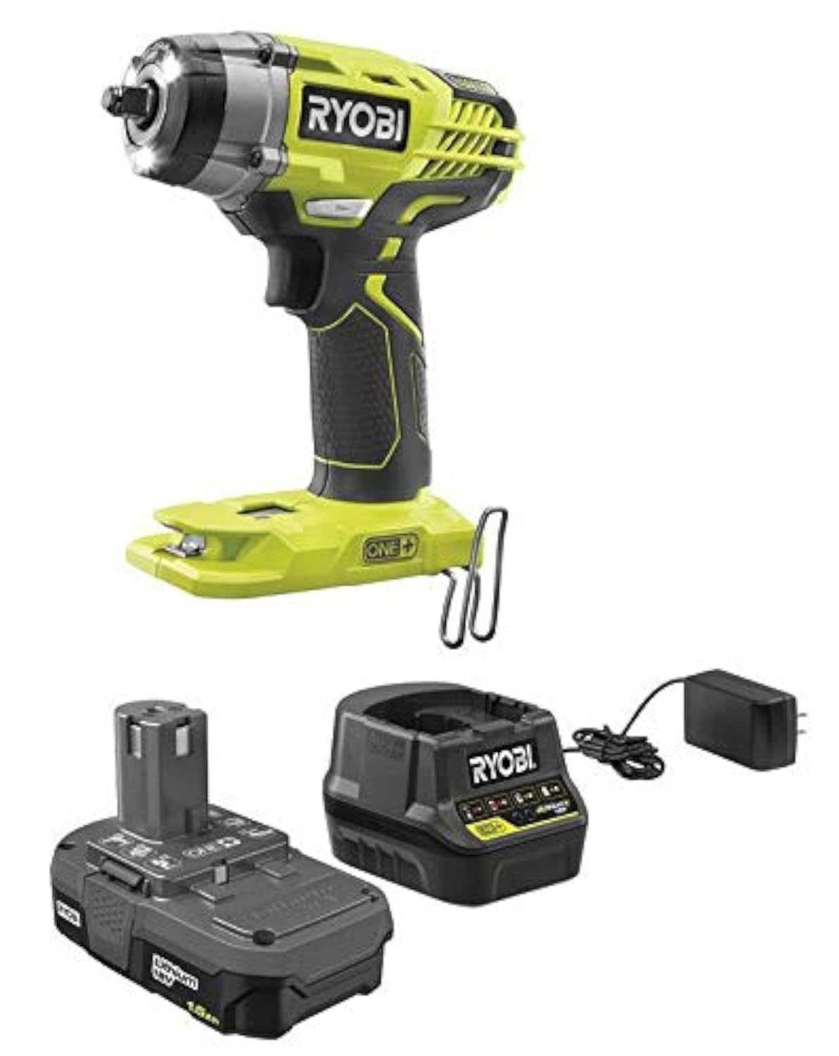 18V Cordless 3/8 in. Impact Wrench Kit with Battery and Charger V954