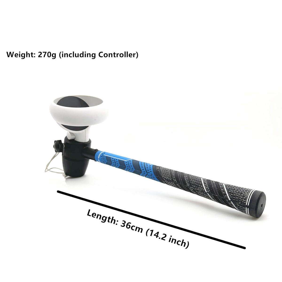 VR Golf Club Attachment with Non-Slip Handle Grip F822