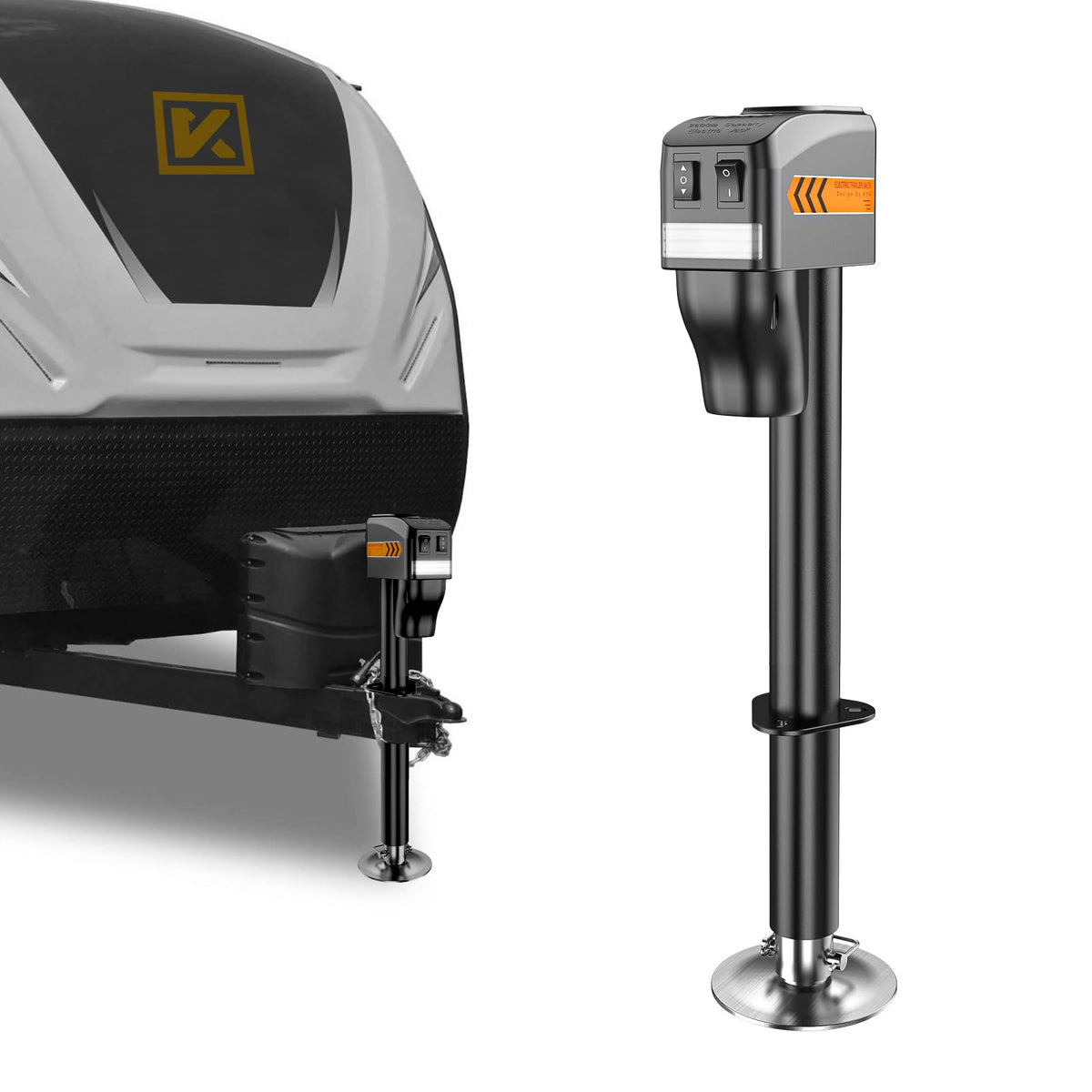 Electric Trailer Jack 7500LBs with Waterproof Cover Q815135