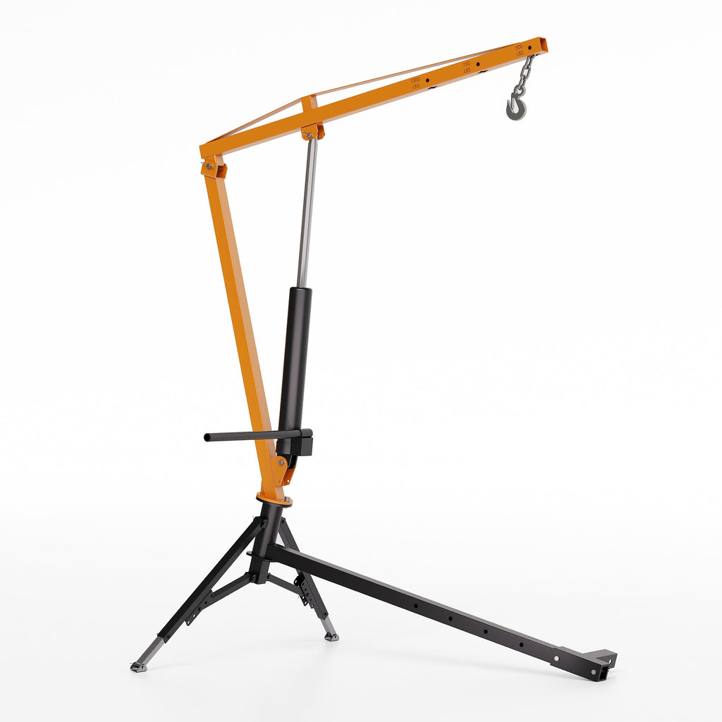 Heavy Duty Hydraulic Hitch Mounted Truck Crane with 360 Degree Swivel Boom A34463