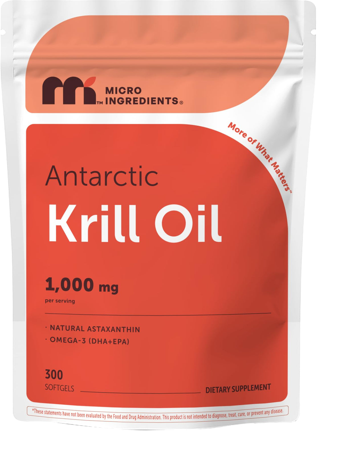 Antarctic Krill Oil 1,000 mg 300 Softgels Omega-3 EPA & DHA R449528