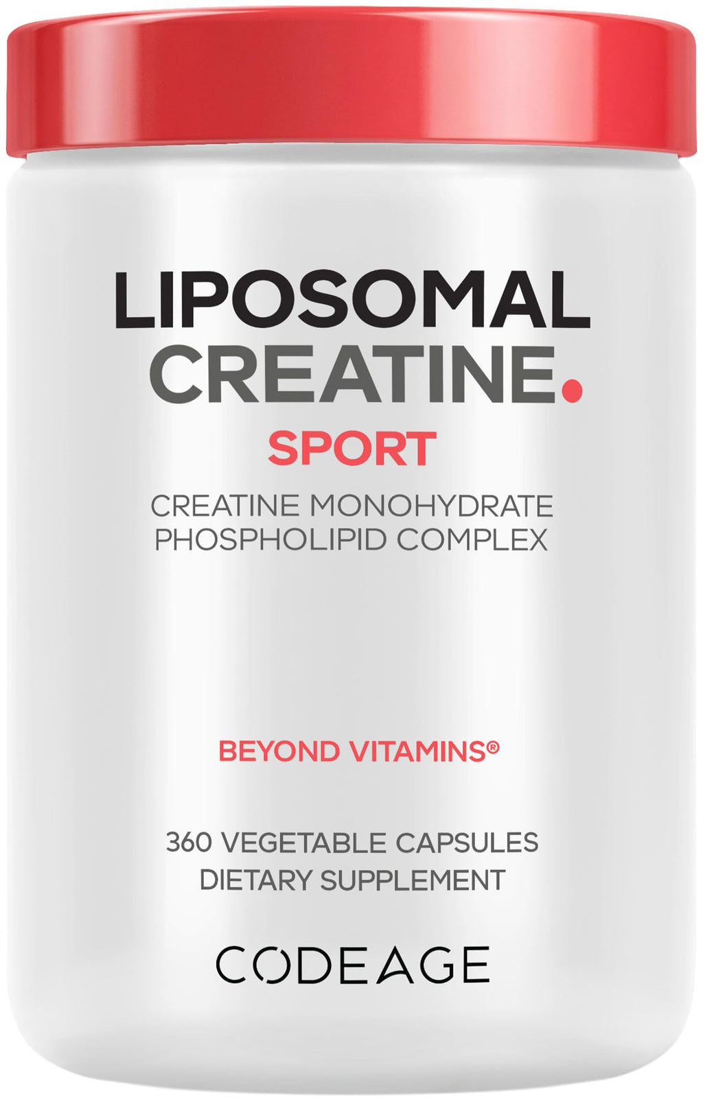 Micronized Creatine Monohydrate 2500mg 360 Capsules Q452704