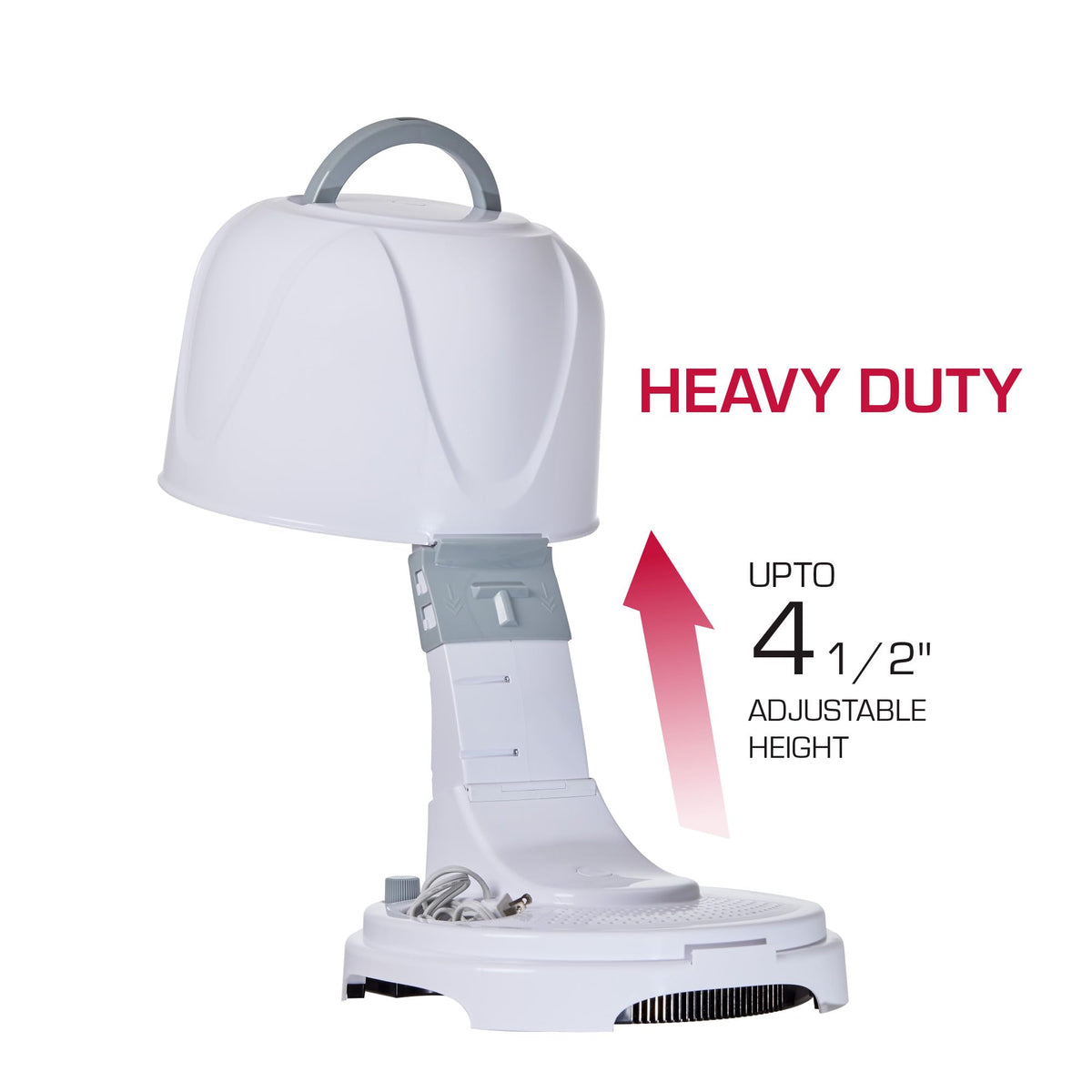Ceramic Tourmaline Hood Dryer, 4 Heat Settings W124627