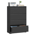 4 Drawer Metal File Cabinet with Lock D68587