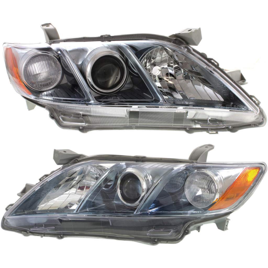 Toyota Camry Headlight Assembly Pair Driver and Passenger Side DOT Certified Z14974