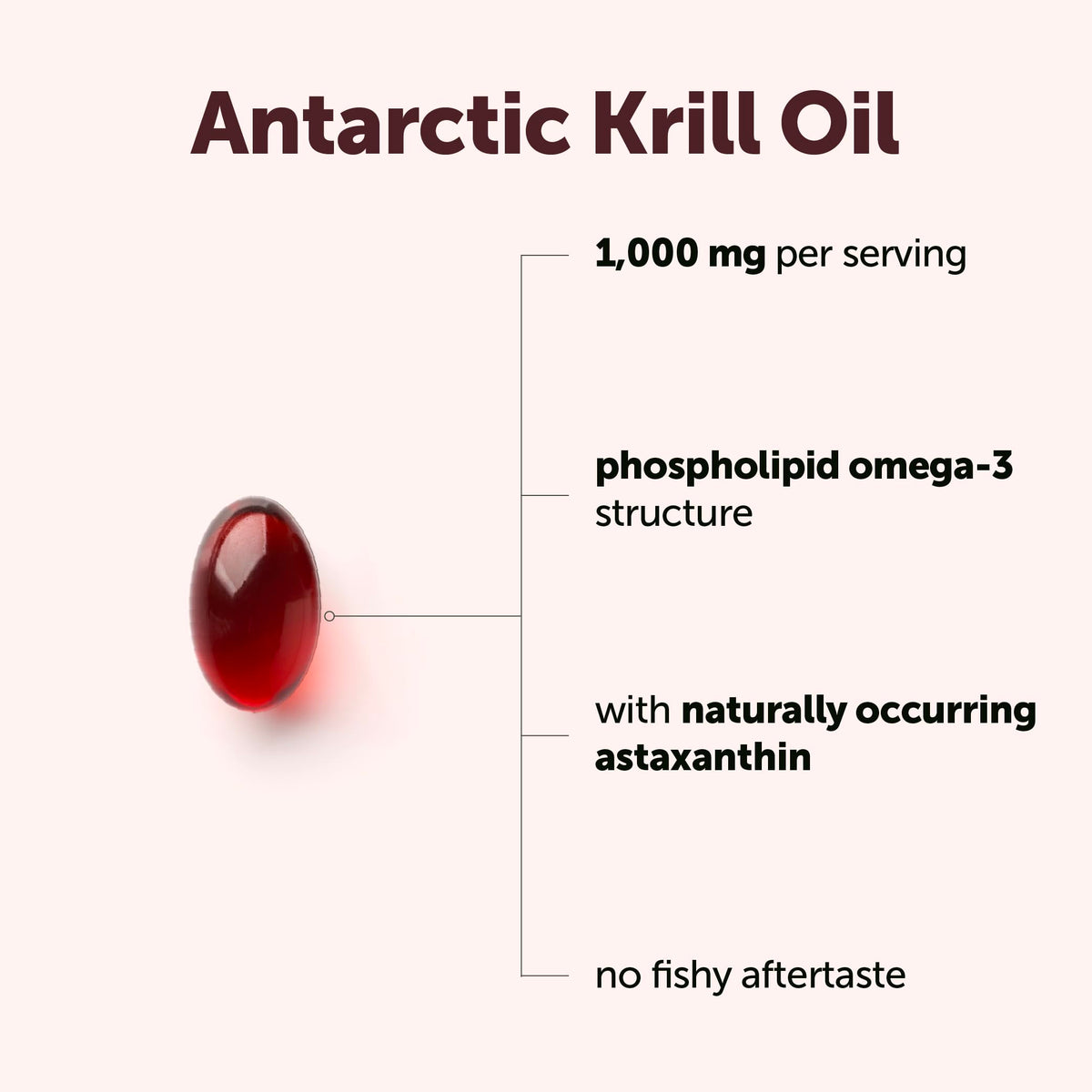 Antarctic Krill Oil 1,000 mg 300 Softgels Omega-3 EPA & DHA R449528