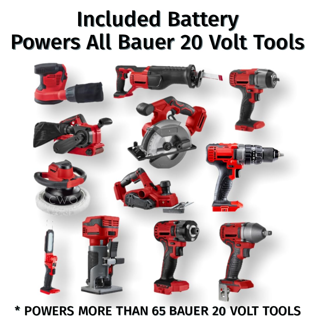 20-Volt Lithium-Ion Cordless Combo Kit with Brushless Oscillating Multi-Tool, 5Ah Battery & Charger S11537
