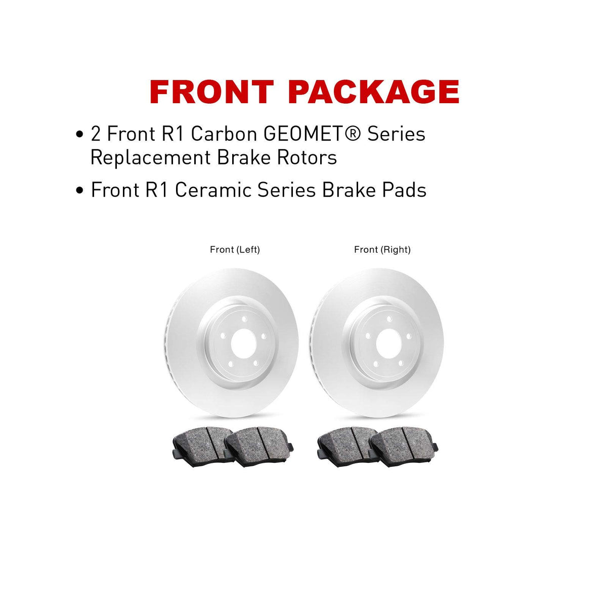 Front and Rear Brake Kit V11499