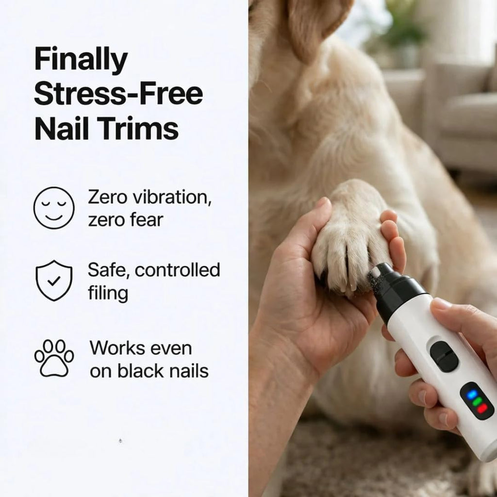 Nail Grinder Silent Groomer White C457532