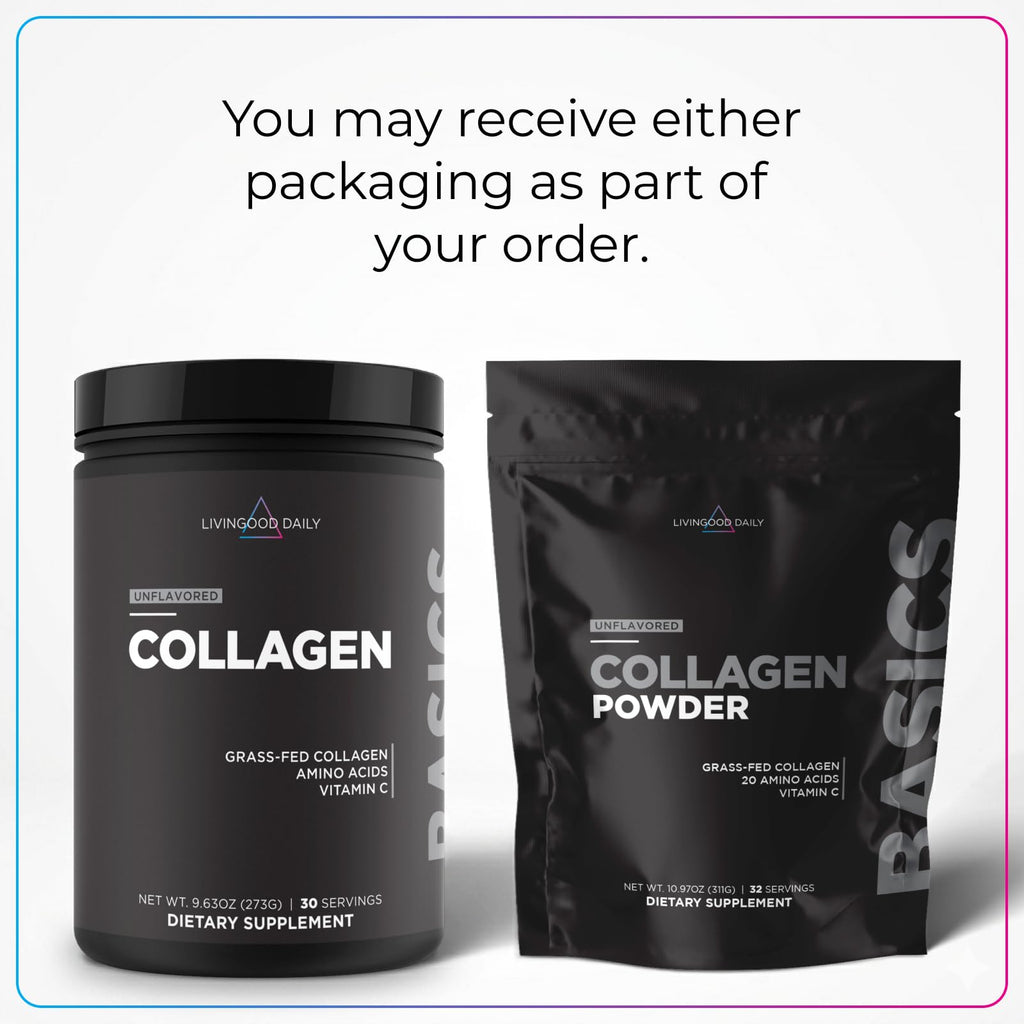 Unflavored Collagen Peptides Powder Type I & III J7157