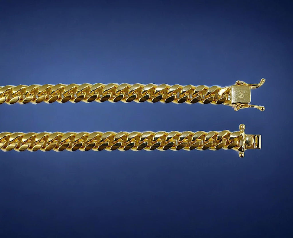 14K Yellow Gold Miami Cuban Chain 2mm-16mm D740105