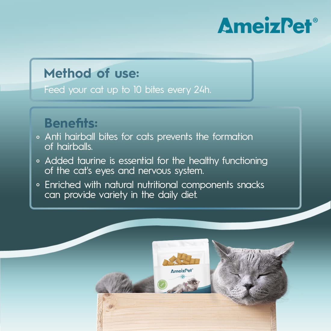Anti Hairball Cat Biscuits 2.82 oz C34681