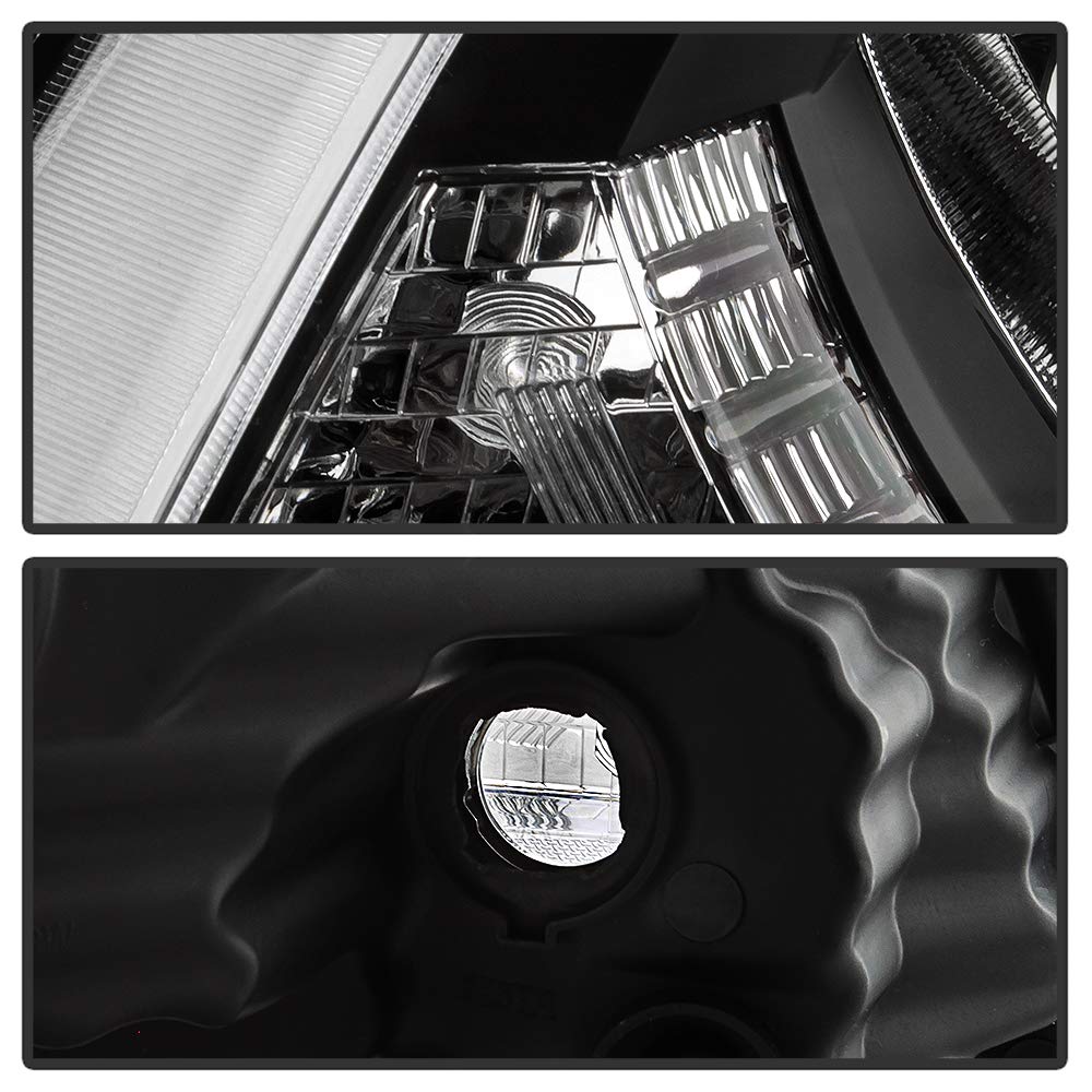 Black Housing Headlights Headlamps D64799