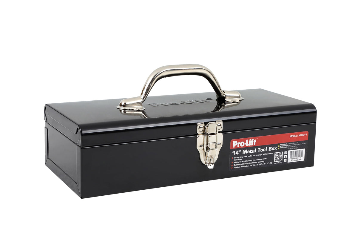 14-inch Metal Tool Box with Handle T7276