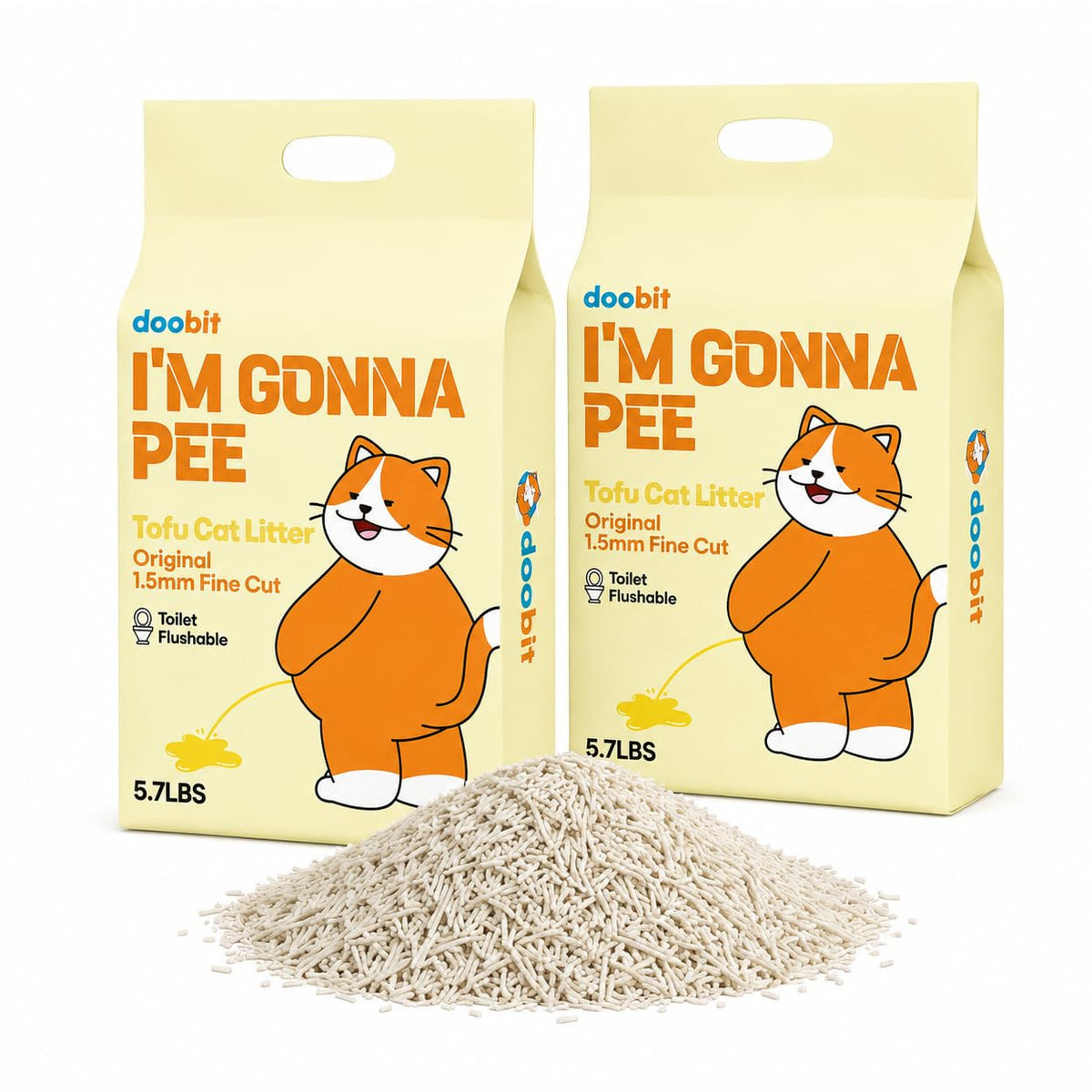 Flushable Dust Free Ultra Absorbent Cat Litter 11.4LB D791
