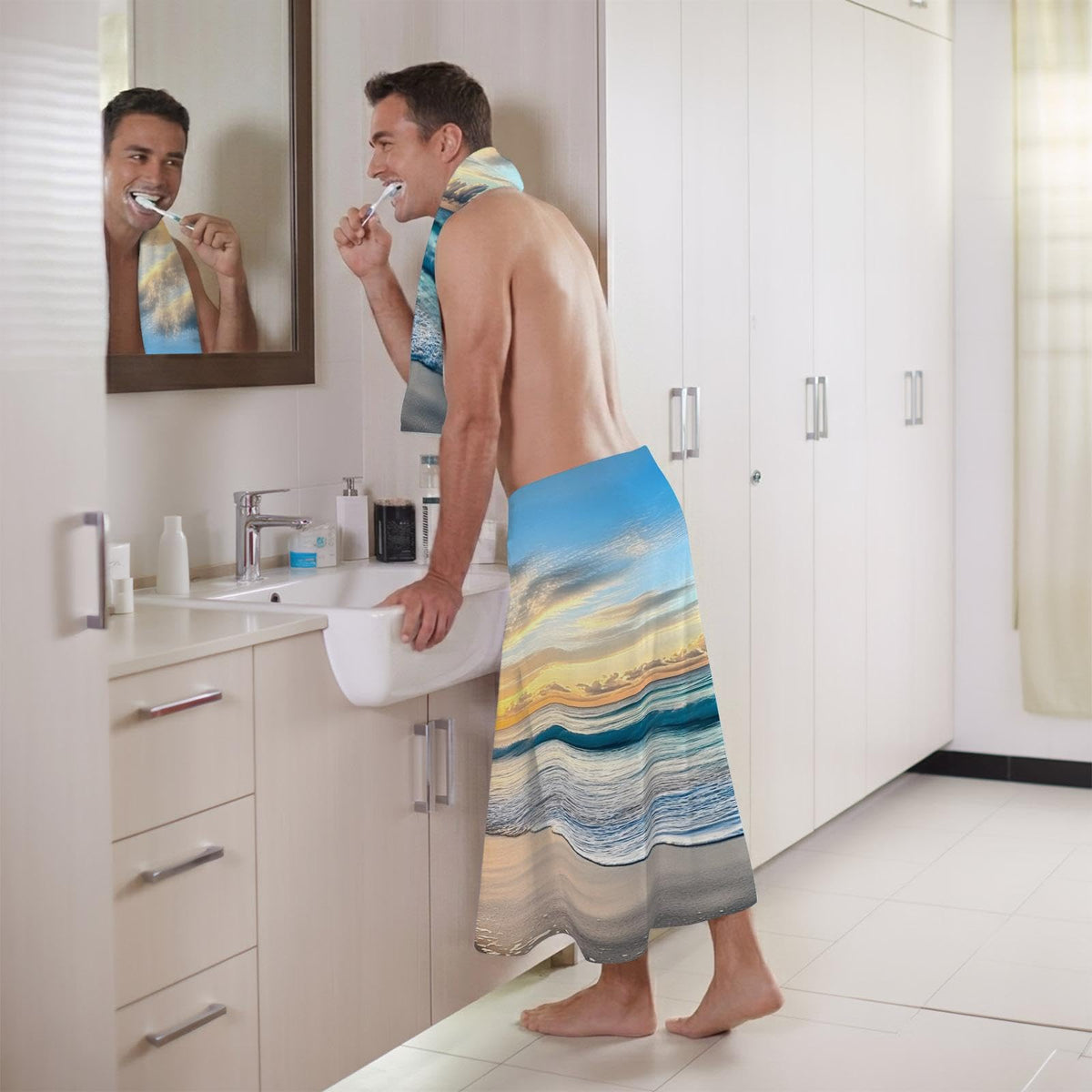 Cotton Bath Towel Set 3 Pack V910