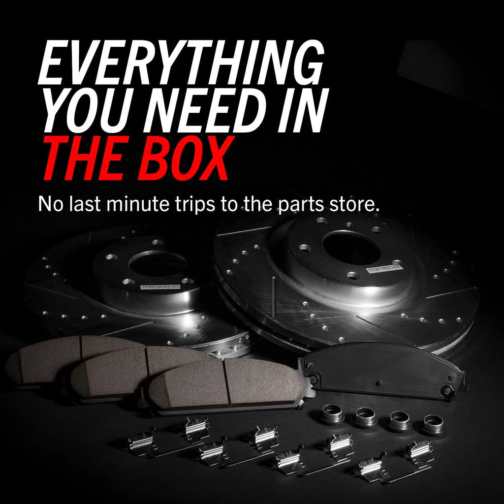 Front Brake Pad & Rotor Kit G882