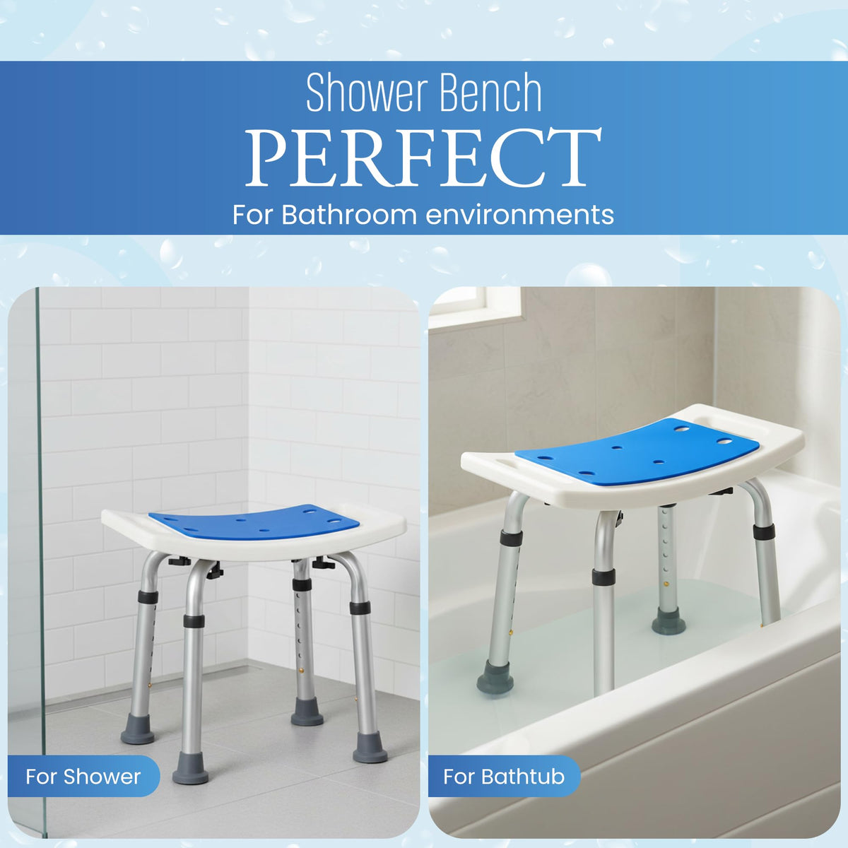 Shower Chair and Bathtub Bench Y91495
