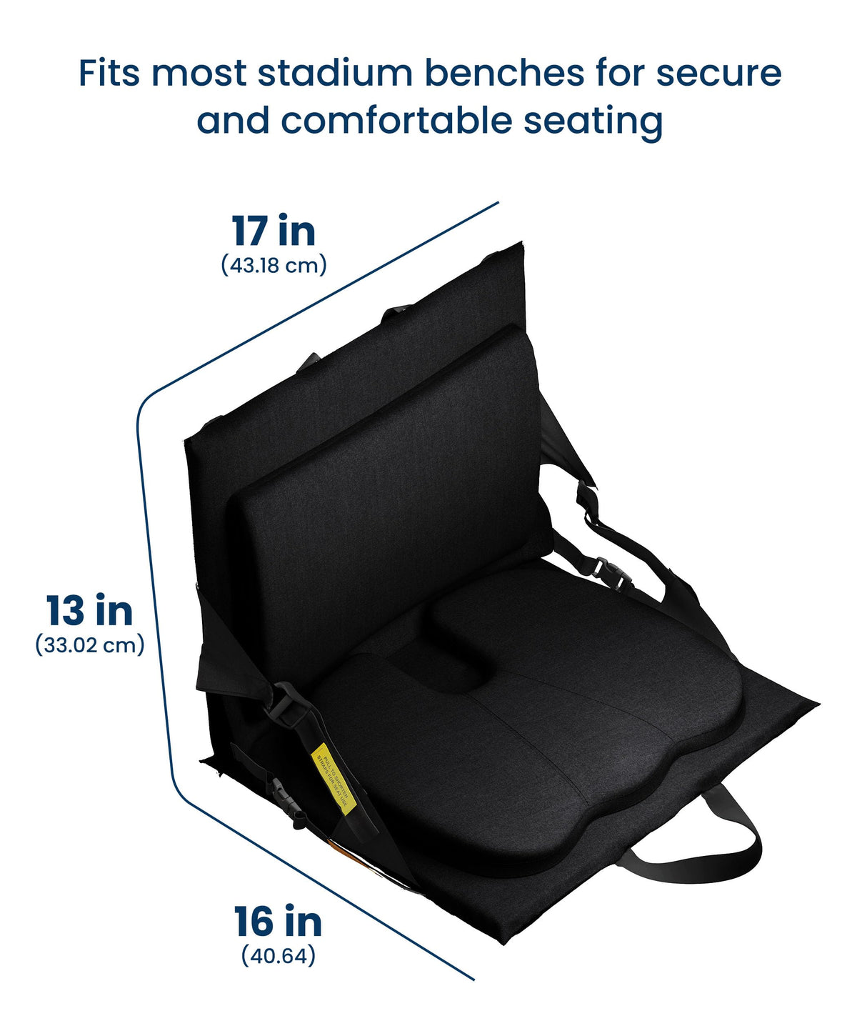 Adjustable Memory Foam Stadium Seats with Back Support I3517