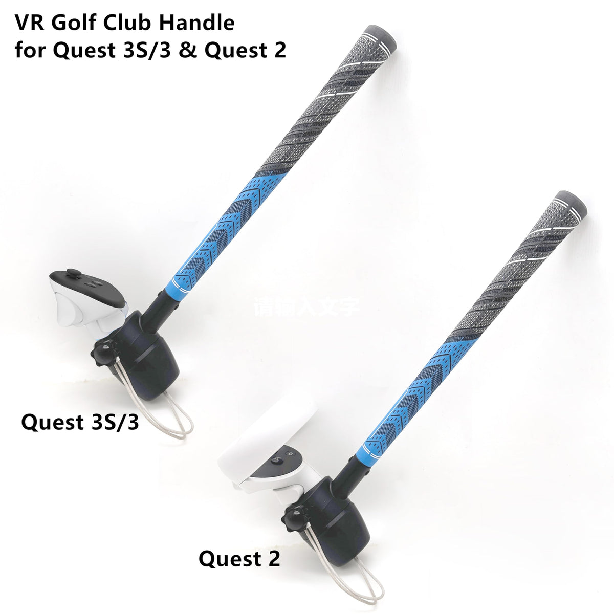 VR Golf Club Attachment with Non-Slip Handle Grip F822