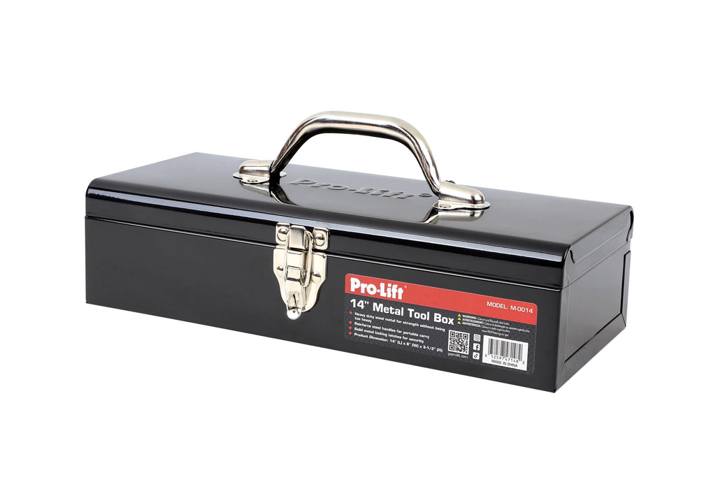 14-inch Metal Tool Box with Handle T7276