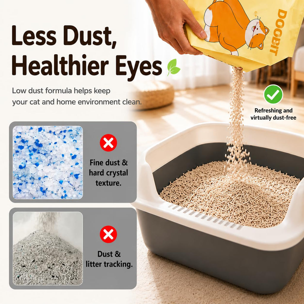 Flushable Dust Free Ultra Absorbent Cat Litter 11.4LB D791
