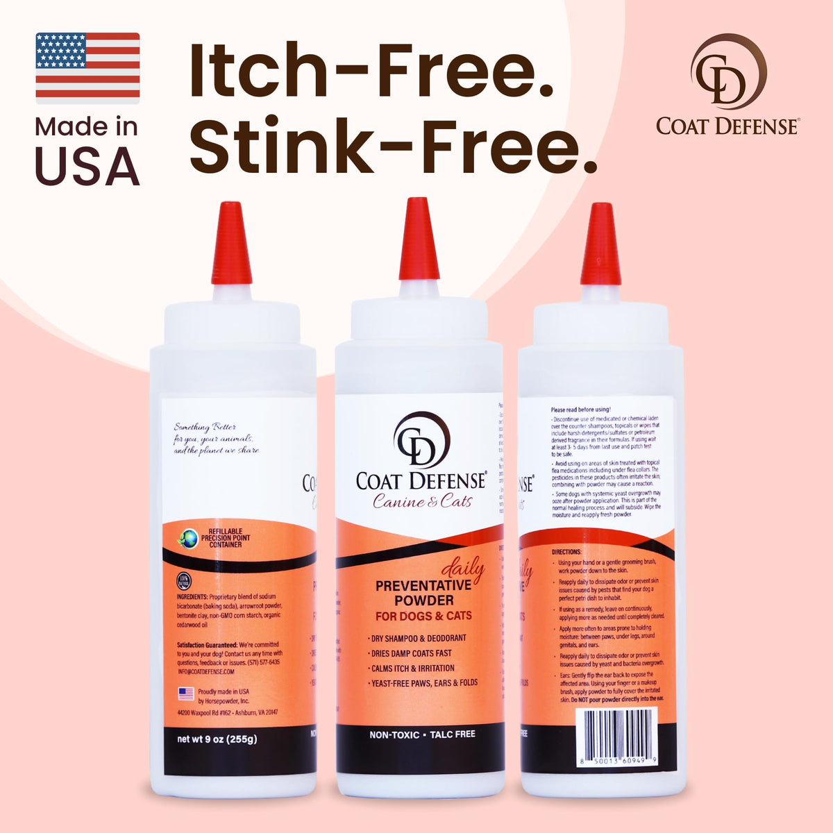 9oz Waterless Dog Shampoo & Pet Deodorizer H13679