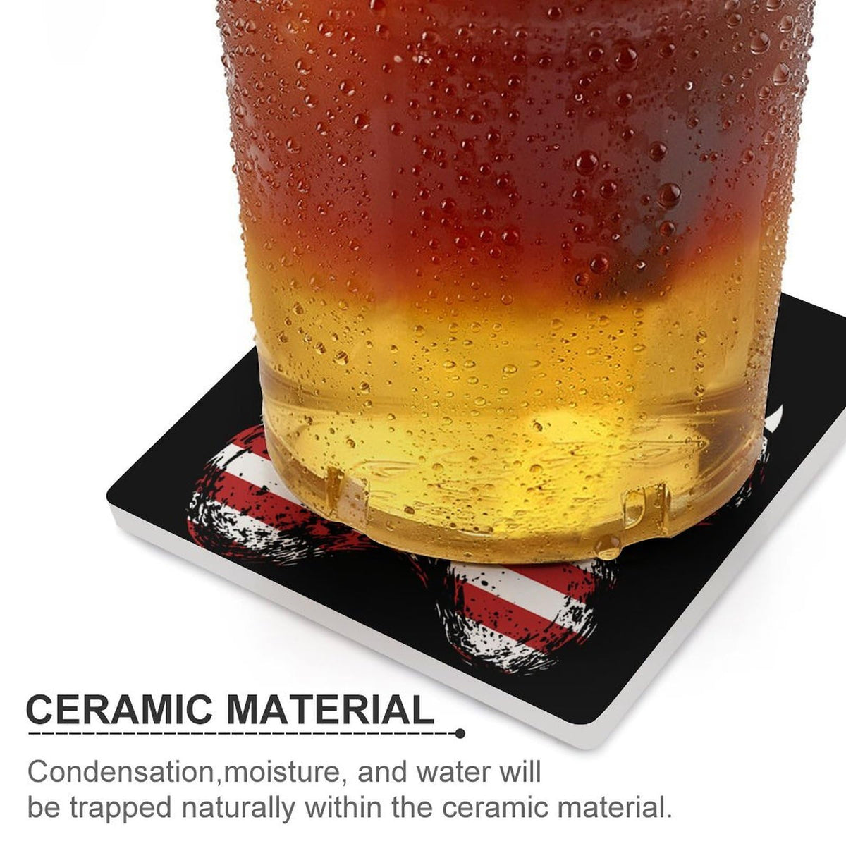 Ceramic Coasters Set B7844