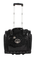 15 Inch Black PVC Underseat Luggage P35365
