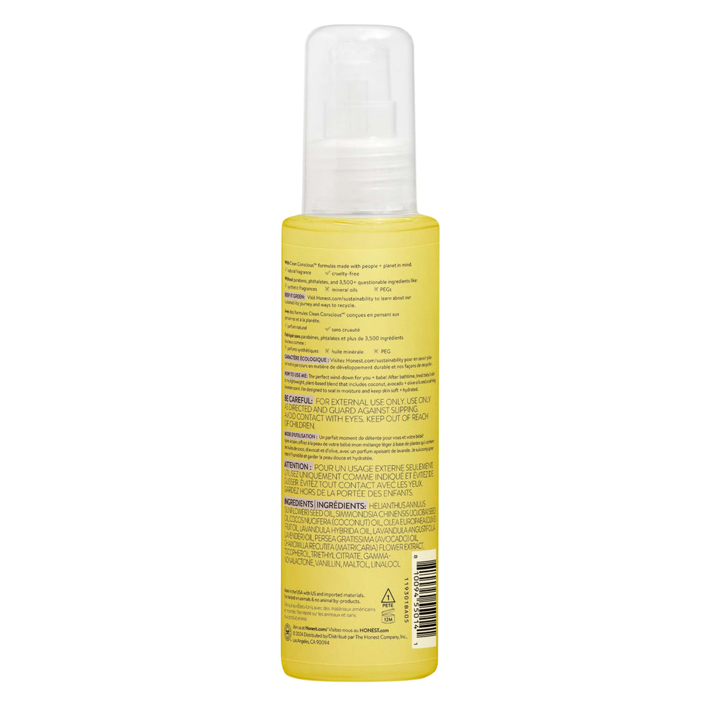 Hypoallergenic Lavender Infused Body Oil 4.0 fl oz D57639