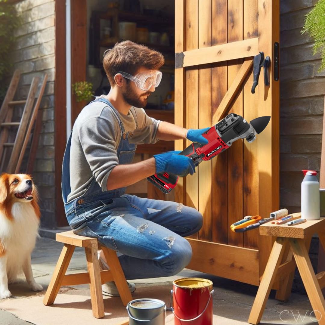 20-Volt Lithium-Ion Cordless Combo Kit with Brushless Oscillating Multi-Tool, 5Ah Battery & Charger S11537