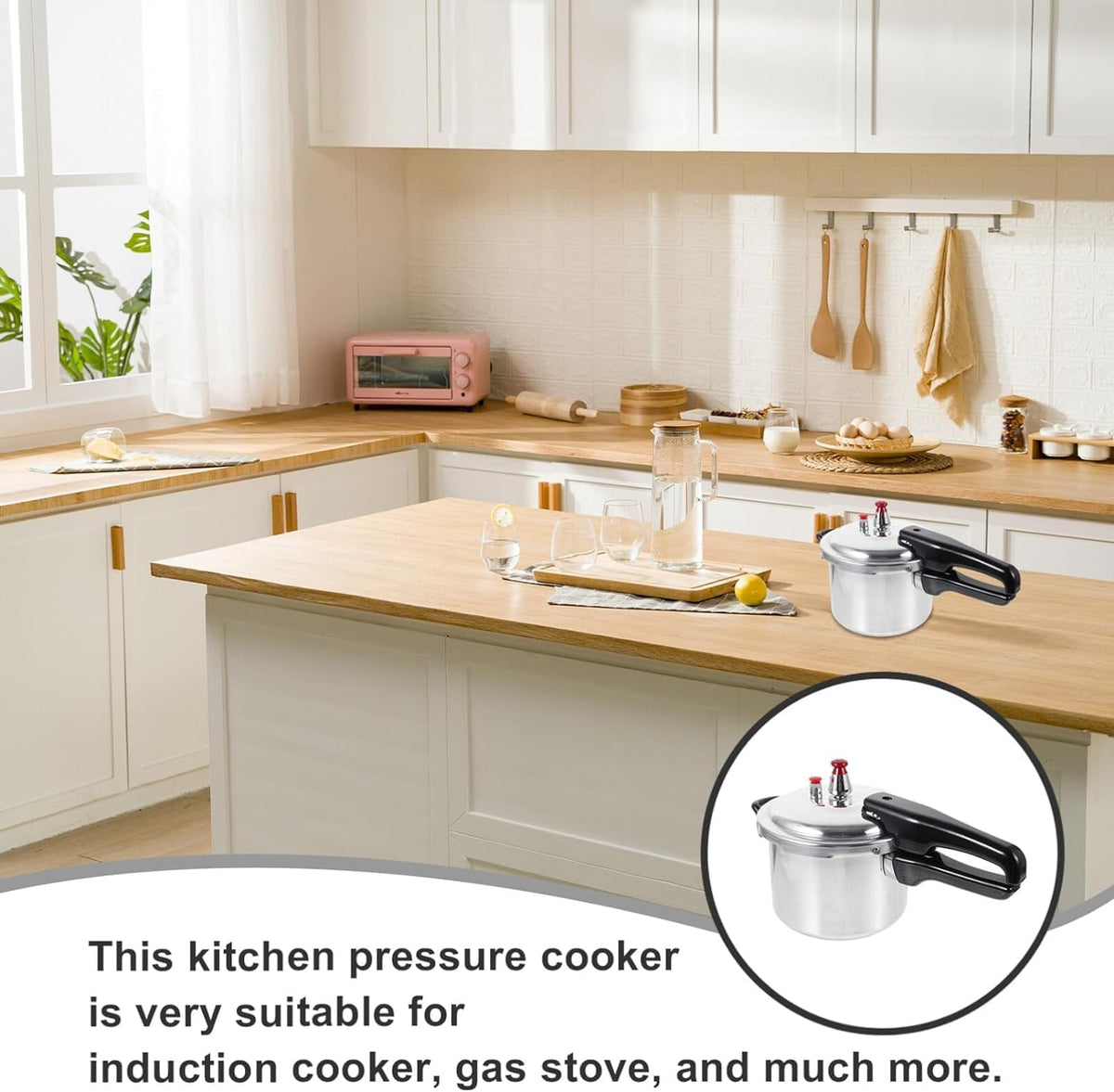 2L Aluminum Pressure Cooker C61215