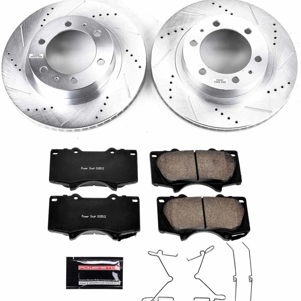 Front Brake Pad & Rotor Kit G882