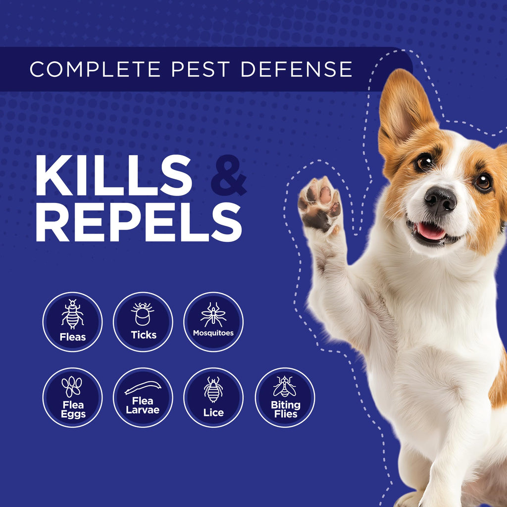 Flea and Tick Prevention for Extra Large Dogs 55+ lbs G9908
