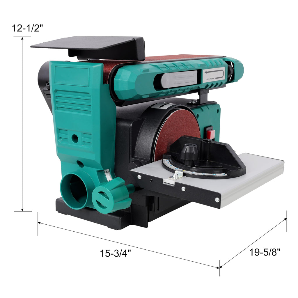 6" Disc & 4" x 36" Belt Benchtop Sander F635