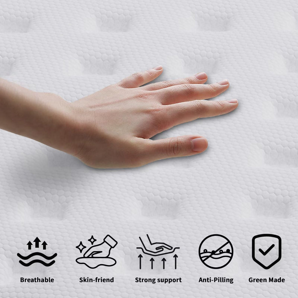 14 Inch Full Size Hybrid Memory Foam Mattress I7196