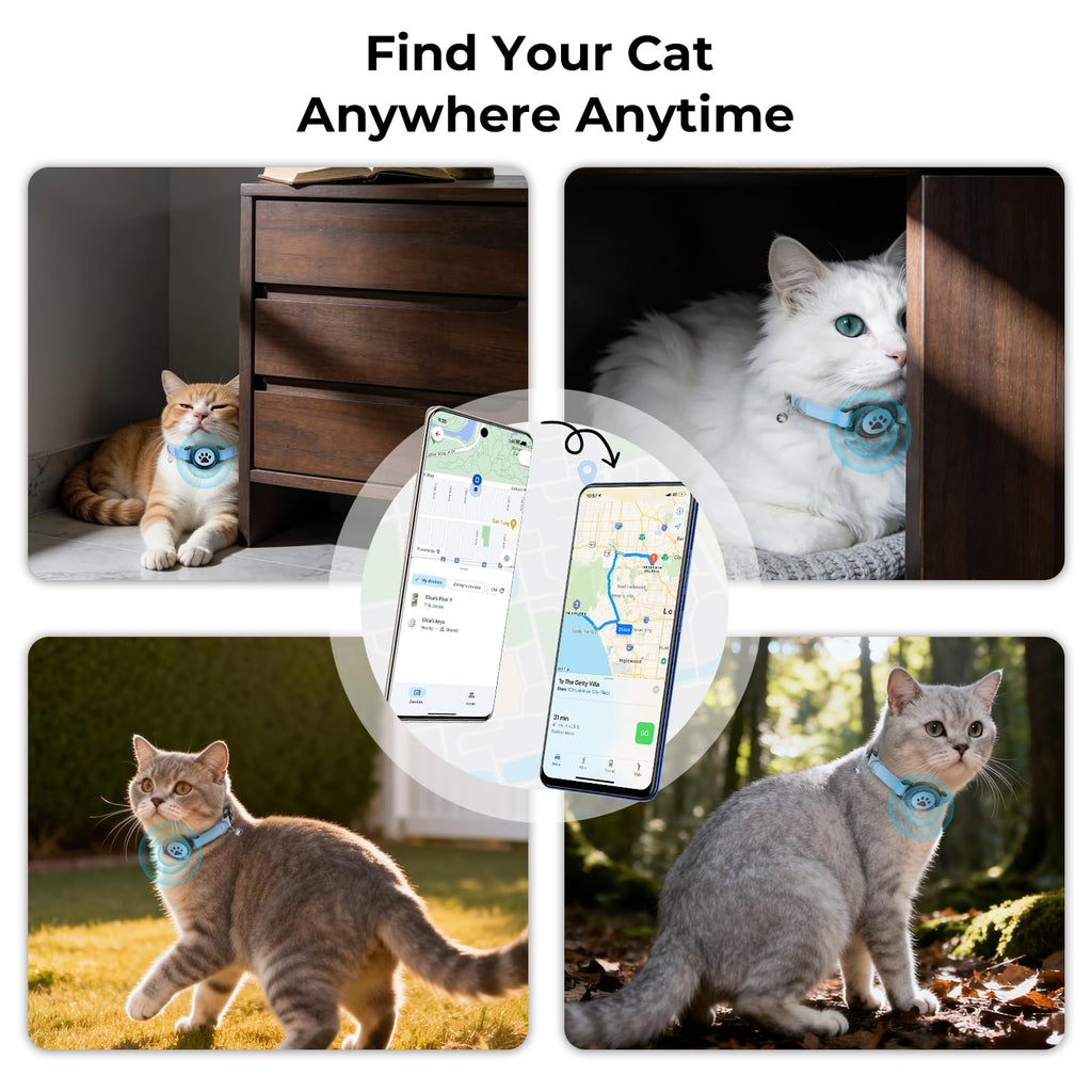 GPS Tracking Collar Blue 2P U925948