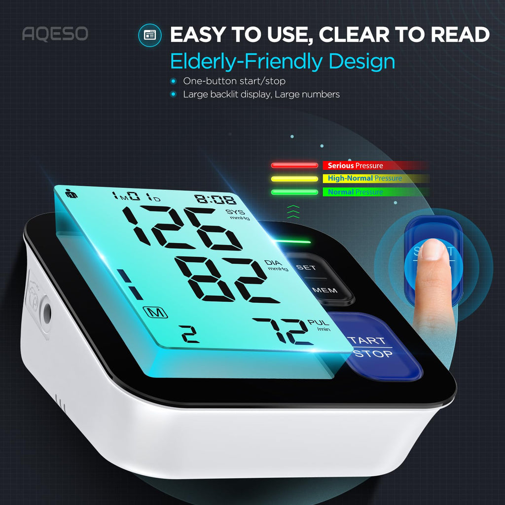 Automatic Digital Blood Pressure Machine with 2 Size Cuffs L141097