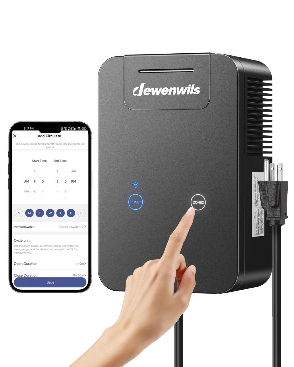 300W WiFi Low Voltage Landscape Transformer J937