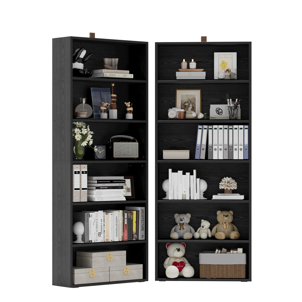 70" Tall 6 Tiers Bookshelf Z4423