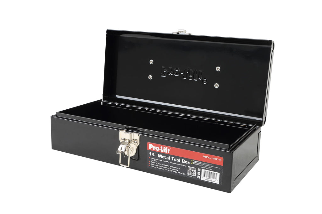 14-inch Metal Tool Box with Handle T7276
